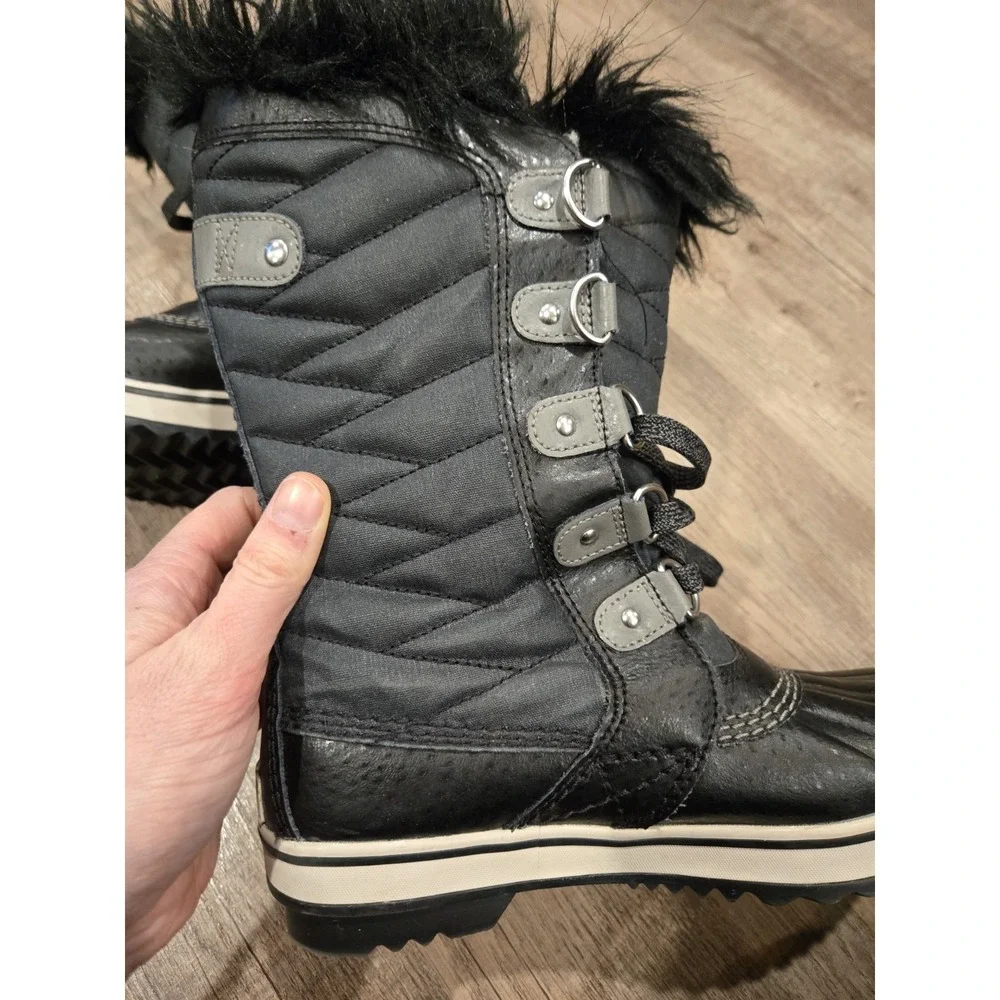 Sorel‎ Tofino II Youth Waterproof Winter Boots Black Size 3